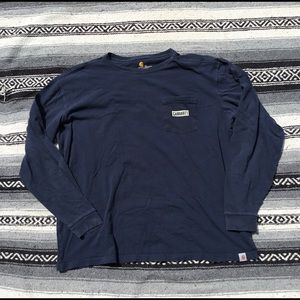 Carhartt long sleeve pocket tee